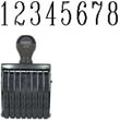 40208 - Number Stamp Size: 3 / 8-Band
Traditional