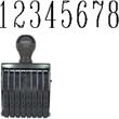 40209 - Number Stamp Size: 4 / 8-Band
Traditional