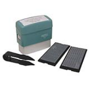 40410<br>Plastic Self-Inking<br>Message Stamp Kit<br>