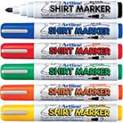 EKT-2<br>47199 (ASSORTED)<br>T-Shirt Markers<br>2.0mm Writing Width