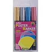 2mm Bullet 4PK<br>Poster Markers (Metallic)<br>EPP-4