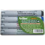 Dry Safe 2.mm Bullet 4PK<br>Eco-Green Whiteboard Markers<br>EK-527 (Assorted)