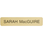 G02 - G02 - Designer "Name Plate Only"<br>2" x 10"