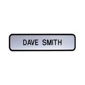 G30 - G30 - Designer Wall & Door Sign - (BLACK) Frame<br>2" x 8" 