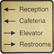 G72 - Designer Wall & Door Sign - (GRAY) Frame<br>8" x 8"