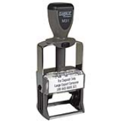 M31 - ClassiX Self-Inking Steel Message Stamp<br>1-1/8" x 1-5/8"