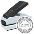 E17-816 - E17-816 - Plastic Desk Embosser<br>1-1/2" Diameter